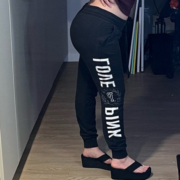 PINK Victoria's Secret Pants - Vintage Pink Graphic Women's Joggers